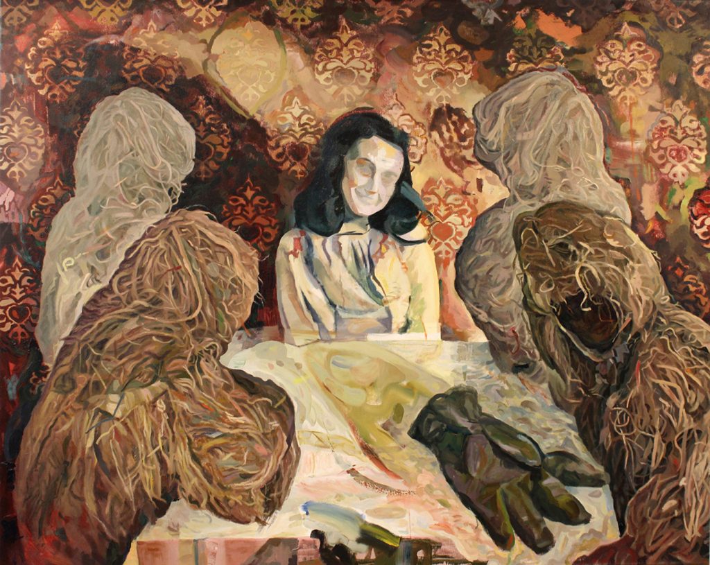Tenacious, oil on canvas, 120 x 150 cm, 2017